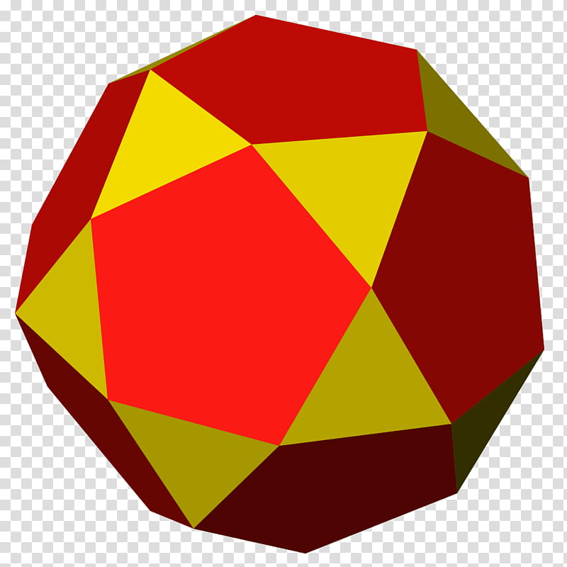 Semiregular Polyhedron Red, Uniform Polyhedron, Truncation, Face, Dual Polyhedron, Regular Polygon, Regular Dodecahedron, Geometry transparent background PNG clipart