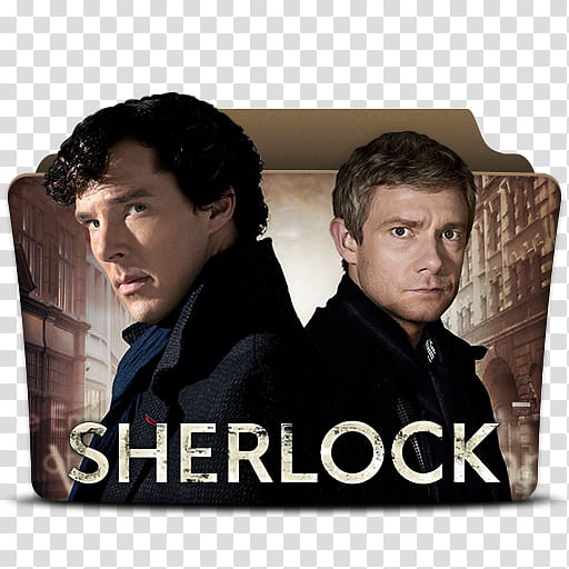 TV Series Folder Icons PACK , Sherlock transparent background PNG clipart