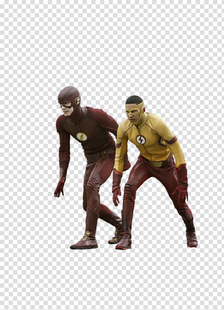 The Flash and Kid Flash transparent background PNG clipart
