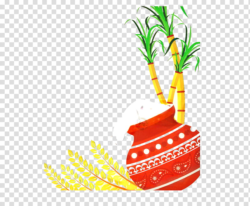 3D Render Happy Pongal Text With Festival Elements Against Background.  23224328 PNG