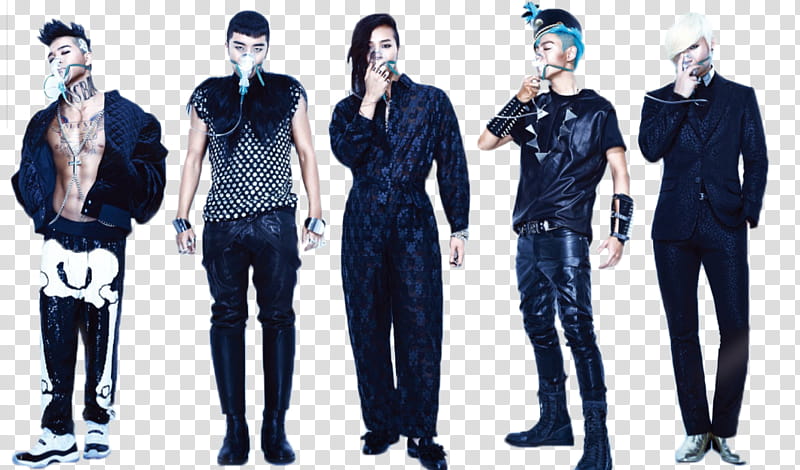 Big Bang, Alive boy band transparent background PNG clipart