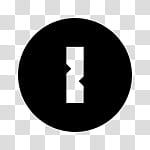 Minimal JellyLock, round black frame illustration transparent background PNG clipart