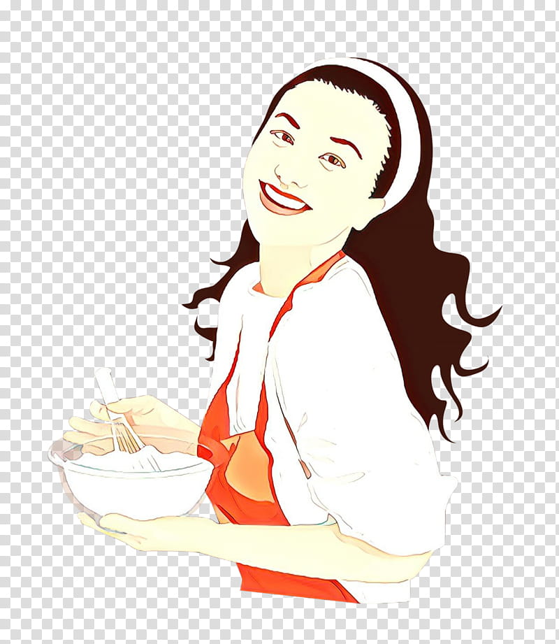 Woman Hair, Cooking, Chef, Pakora, Logo, Recipe, Food, Cartoon transparent background PNG clipart