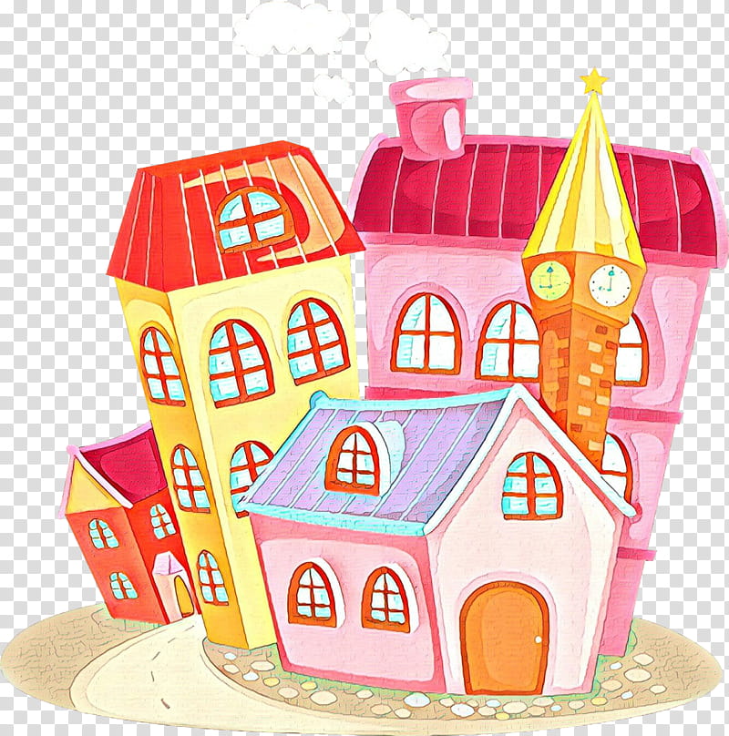 playset cake decorating supply house toy, Cartoon, Icing, Toy Block, Dessert, Baked Goods transparent background PNG clipart