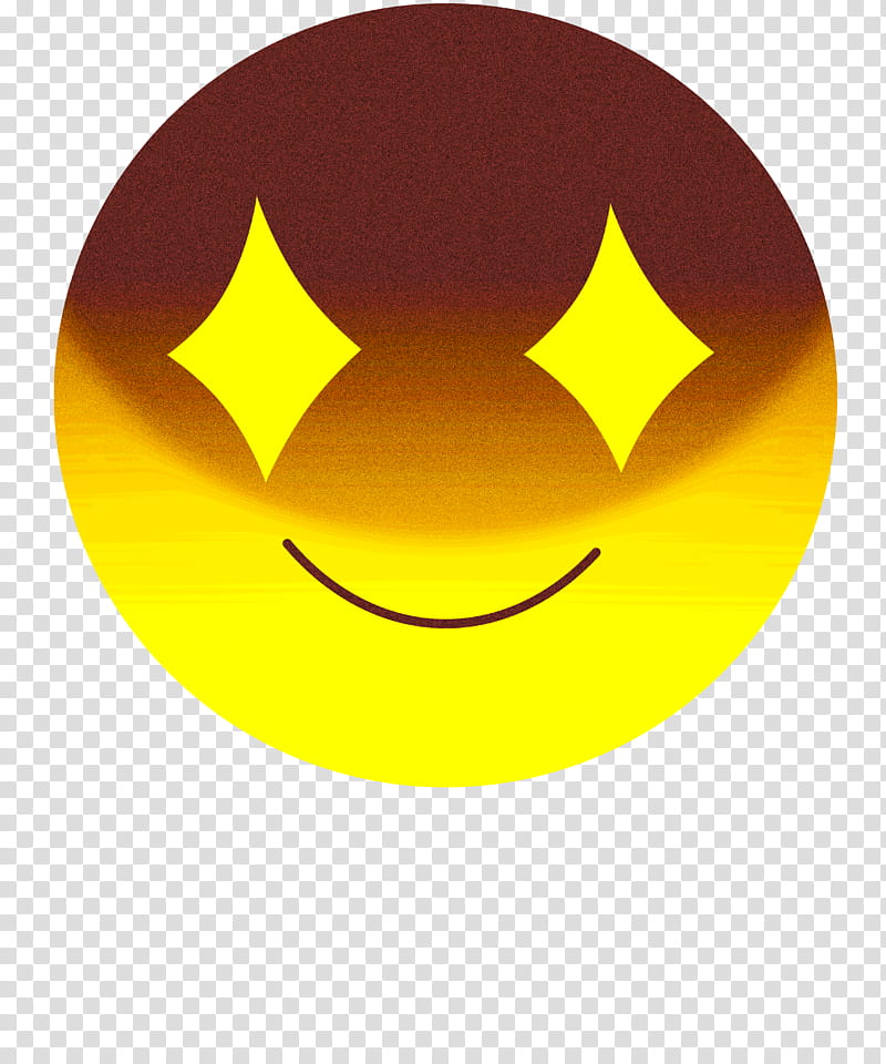 diamond eyes BIG emoji transparent background PNG clipart