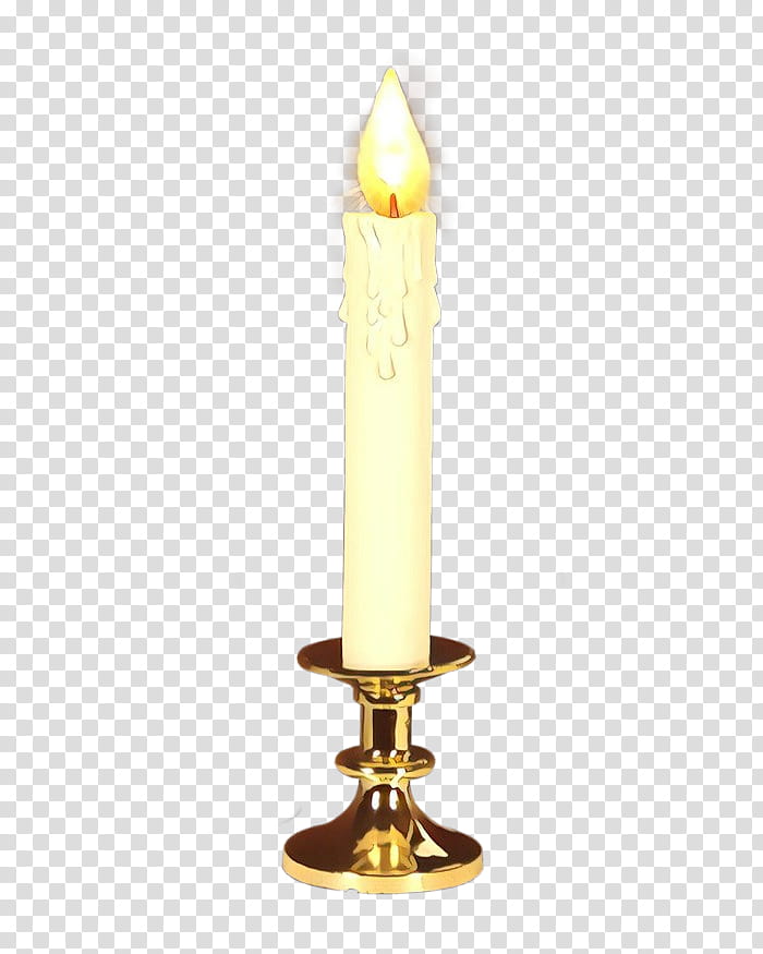 candle lighting candle holder flameless candle wax, Cartoon, Brass, Interior Design, Metal transparent background PNG clipart