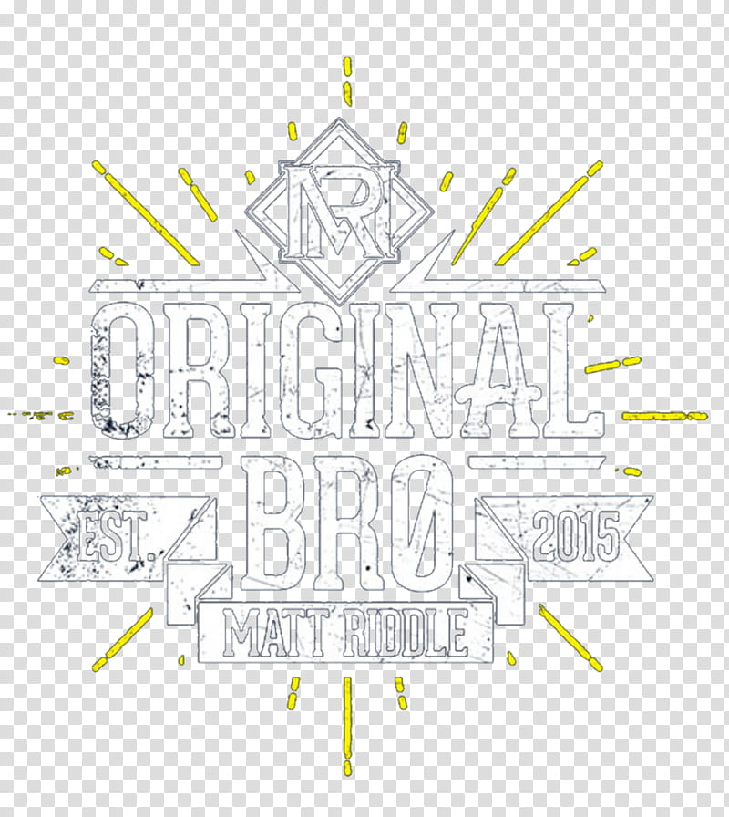 Matt Riddle &#;Original Bro&#;  Logo transparent background PNG clipart