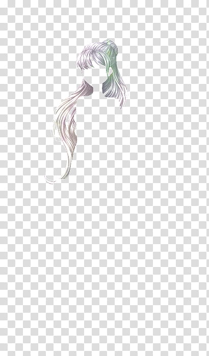 CDM nice to start , white hair transparent background PNG clipart