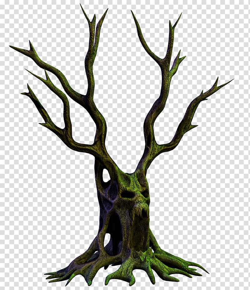 Spooky Tree  transparent background PNG clipart