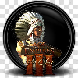 Game  Black, Age of Empires III icon transparent background PNG clipart