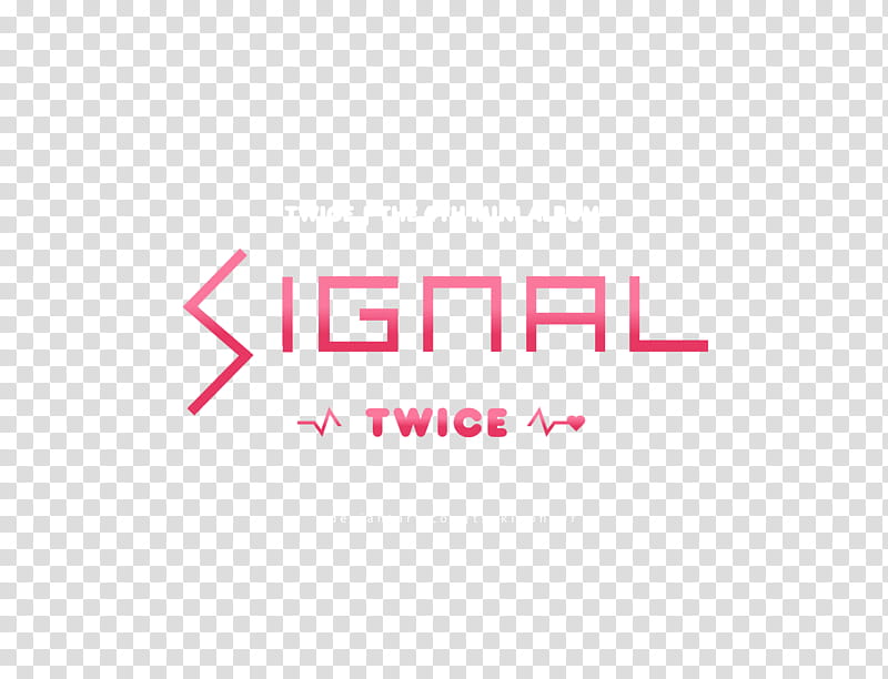 TWICE Signal Logo transparent background PNG clipart