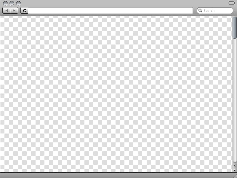 Browser Interface Template, computer gray frame transparent background PNG clipart