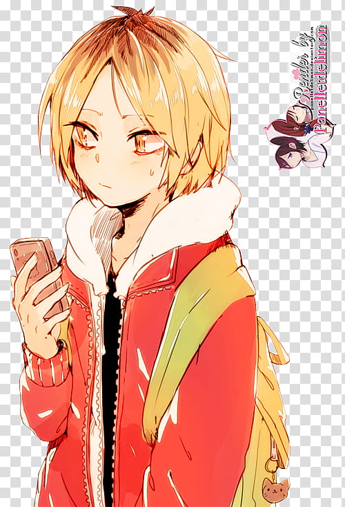 Render Haikyuu Kozume Kenma, anime character transparent background PNG clipart