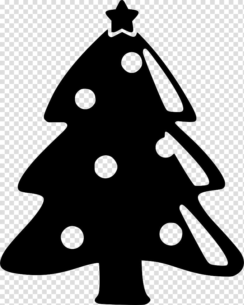 Christmas Black And White, Christmas Tree, Christmas Day, Christmas Ornament, Silhouette, Black And White
, Christmas Decoration, Symbol transparent background PNG clipart