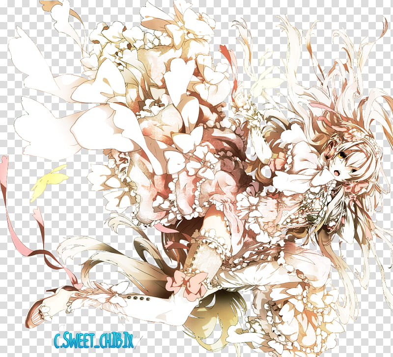 Christmas gift special, female anime character wearing dress transparent background PNG clipart