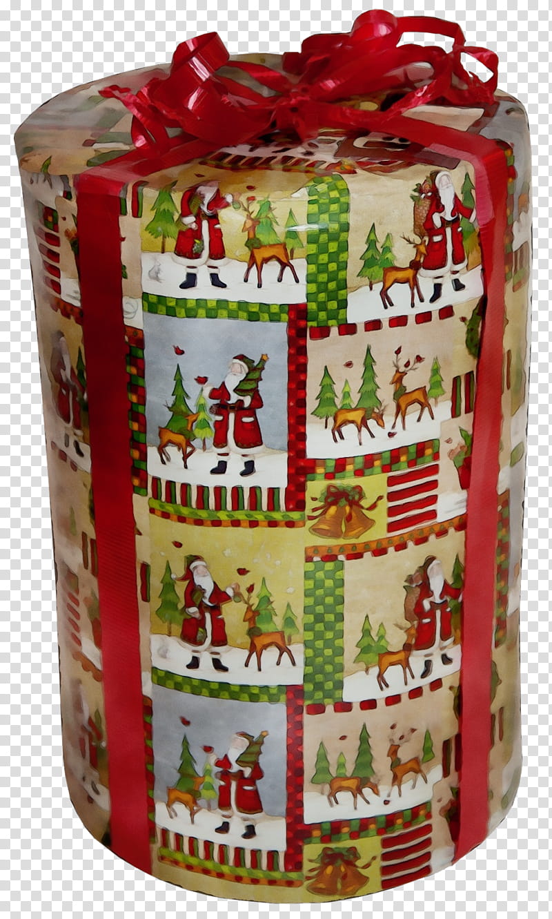 tin can beverage can christmas aluminum can cylinder, Watercolor, Paint, Wet Ink, Christmas transparent background PNG clipart