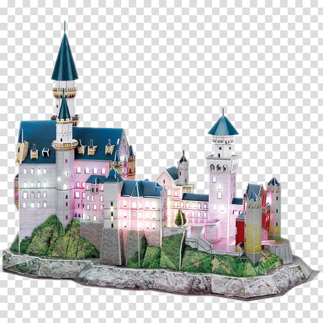 Castle Jigsaw Puzzles Neuschwanstein Castle 3dpuzzle Cubicfun 3d Puzzle Palace Transparent Background Png Clipart Hiclipart