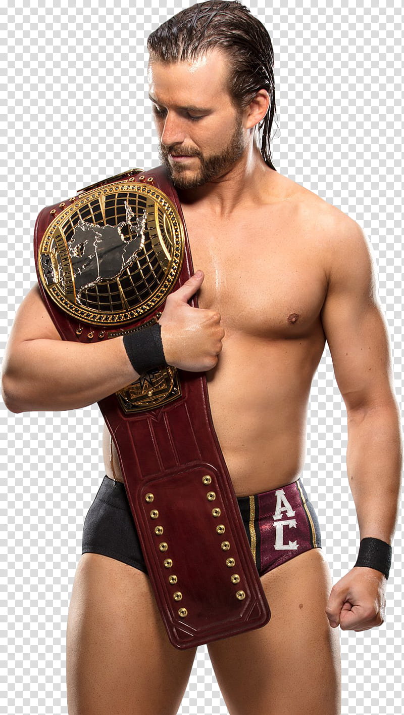 Adam Cole North American Champion transparent background PNG clipart