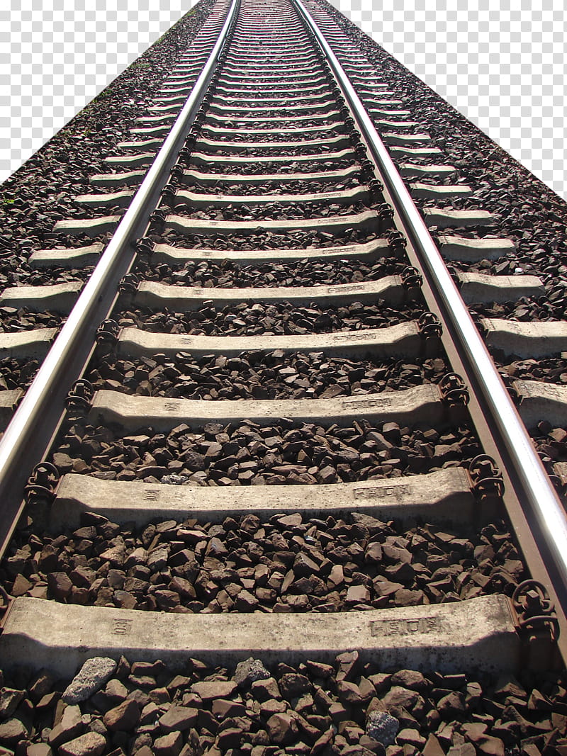 Railroad, gray metal train transparent background PNG clipart