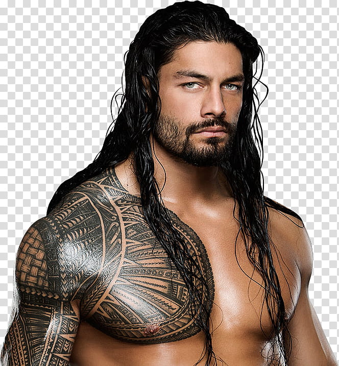 Roman Reigns  Shirtless transparent background PNG clipart