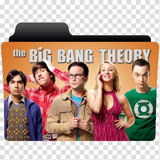 The Big Bang Theory folder icons, bigbang transparent background PNG clipart