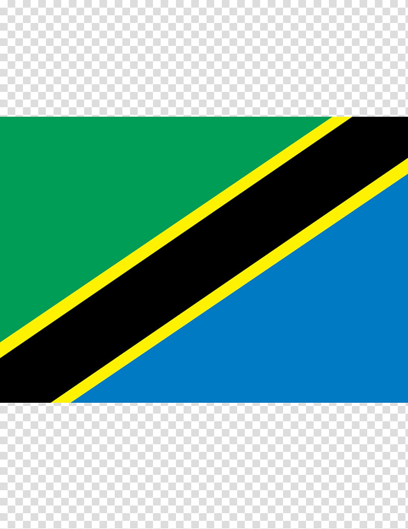 Flag, Tanzania, Flag Of Tanzania, Logo, Flag Of Hong Kong, Green, Yellow, Line transparent background PNG clipart