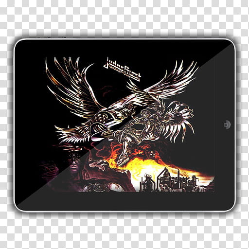 Music Icon , Judas Priest Painkiller iPad_Landscape_x transparent background PNG clipart