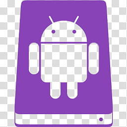 MetroID Icons, purple Android logo transparent background PNG clipart