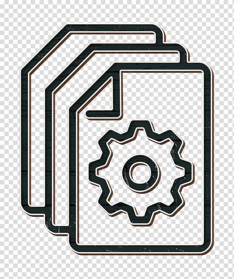 cog icon data icon files icon, Fix Icon, Multiply Icon, Wheel Icon, Line, Rectangle transparent background PNG clipart
