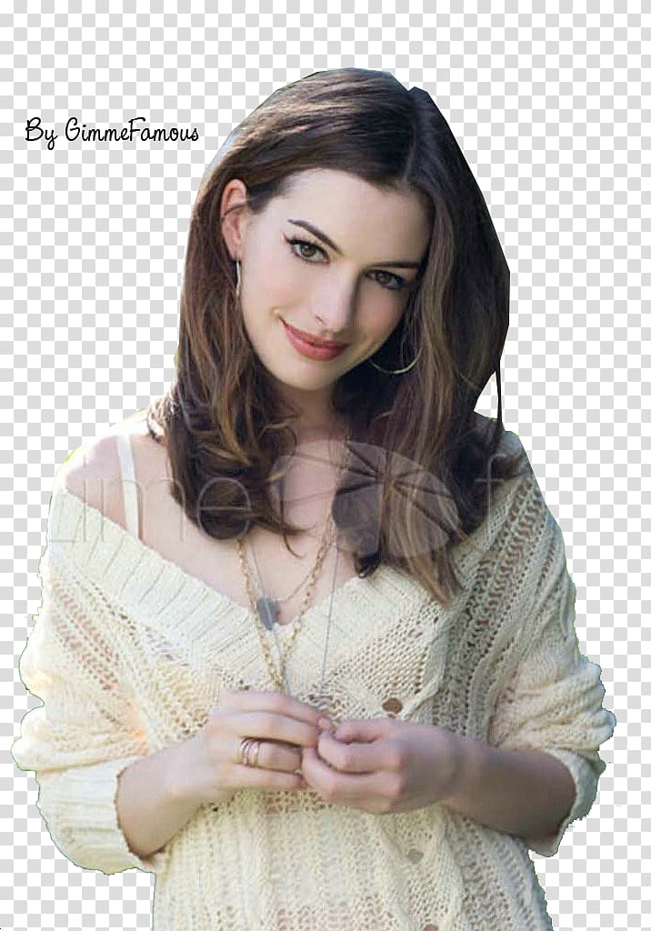 Anne Hathaway Shoot  transparent background PNG clipart