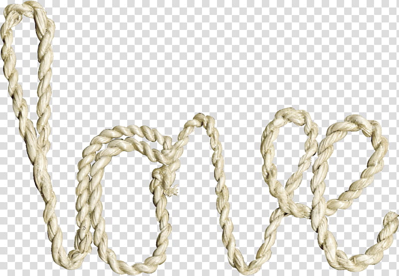 Metal, Rope, Alphabet, English Language, Letter, Chain, Creativity, Jewellery transparent background PNG clipart