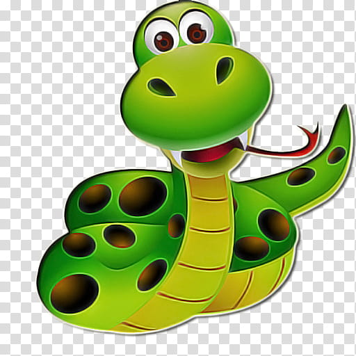 Baby toys, Green, Reptile, Cartoon, Snake, Scaled Reptile, Animal Figure transparent background PNG clipart