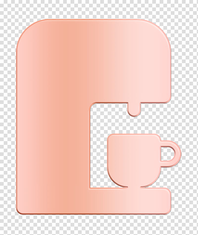 Hotel icon Coffee machine icon Espresso icon, Pink, Teacup, Drinkware, Tableware, Mug, Material Property, Coffee Cup transparent background PNG clipart