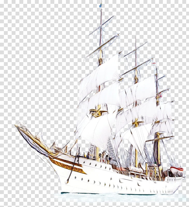 Columbus Day, Ship, Sailing Ship, Barque, Boat, Brigantine, Caravel, Sailboat transparent background PNG clipart