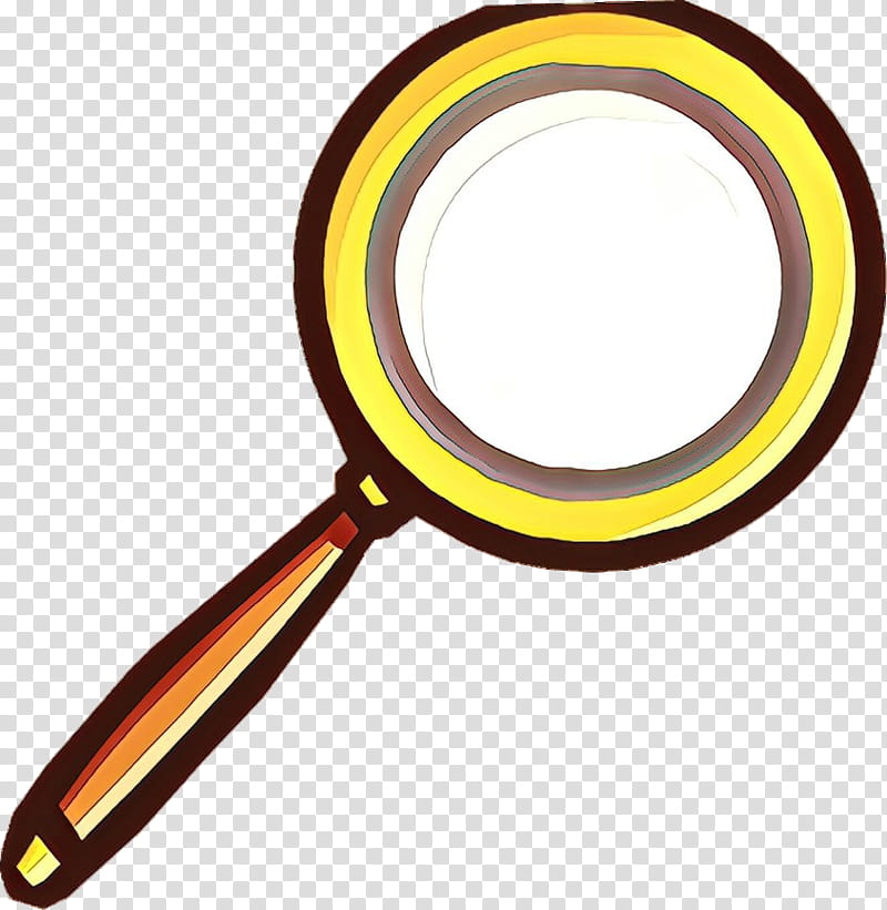 Magnifying Glass, Club Penguin, Magnification, Yellow, Office Supplies, Office Instrument, Magnifier, Makeup Mirror transparent background PNG clipart