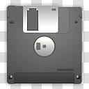 Mac iCons Tosh generics, floppy disk transparent background PNG clipart