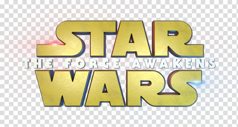 Star Wars The Force Awakens Title Logo D K, Star Wars The Force Awakens text illustration transparent background PNG clipart