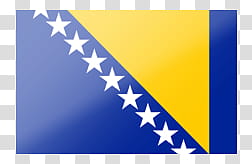 International Flags, Bosnia and Herzegovina flag transparent background PNG clipart