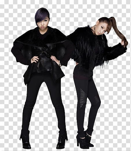 Minzy and Cl transparent background PNG clipart