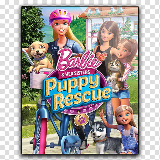 Icon Barbie and Her Sisters Puppy Rescue transparent background PNG clipart