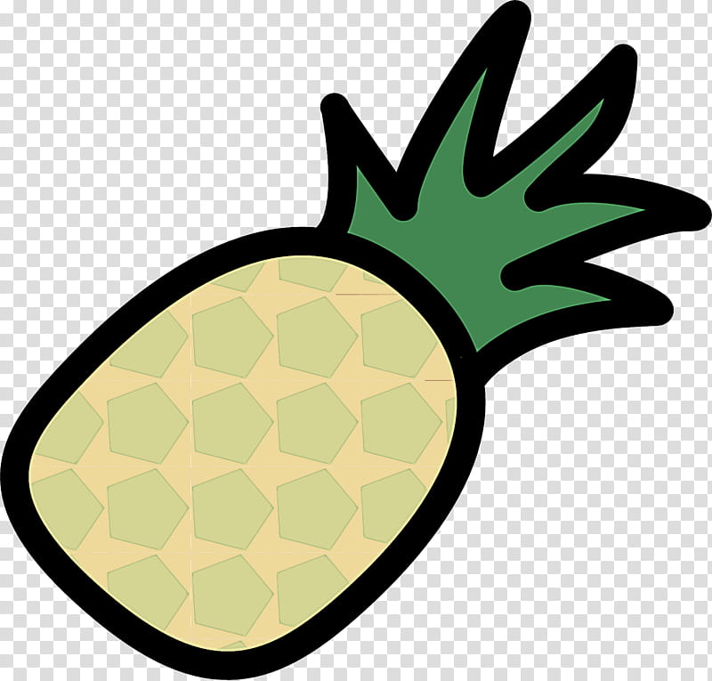 Pineapple, Fruit, Green, Yellow, Ananas, Plant, Poales transparent background PNG clipart