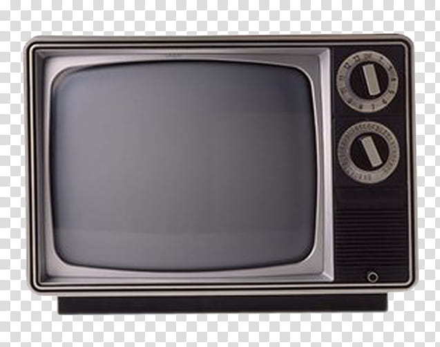 Old TV s, vintage CRT television transparent background PNG clipart