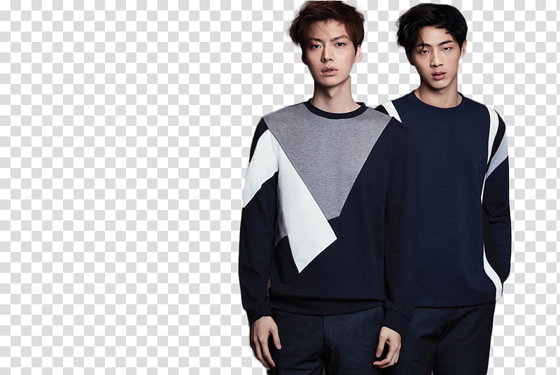 O Ahn Jae Hyun and Ji Soo,  transparent background PNG clipart