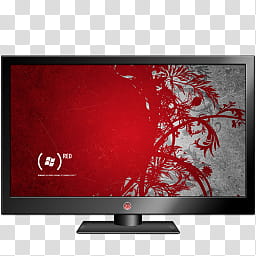 product red hdtv, product red hdtv icon transparent background PNG clipart