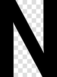 Animus Brush Set GIMP, black letter N illustration transparent background PNG clipart