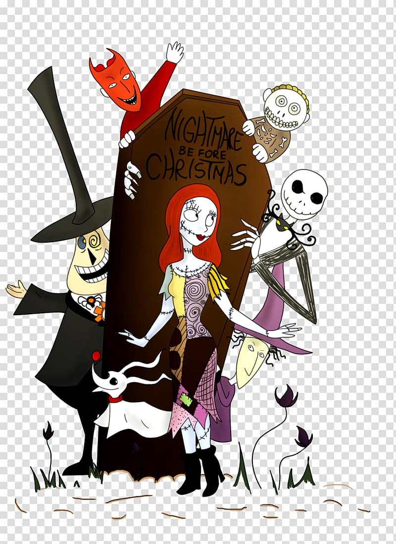 Nightmare Before Christmas Jack, Jack Skellington, Christmas Day, Tim Burton, Cartoon, Tshirt transparent background PNG clipart