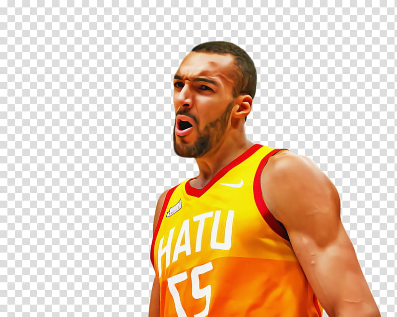 Basketball, Rudy Gobert, Basketball Player, Nba Draft, Team Sport, Ball Game, Sports, Jersey transparent background PNG clipart