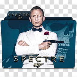 James Bond Spectre Folder Icon  , Spectre v_x transparent background PNG clipart