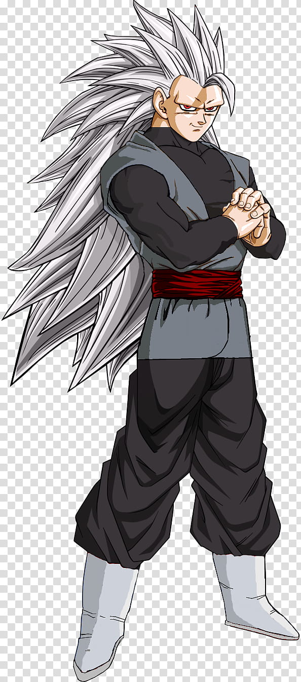 Black Goku SSJ  transparent background PNG clipart