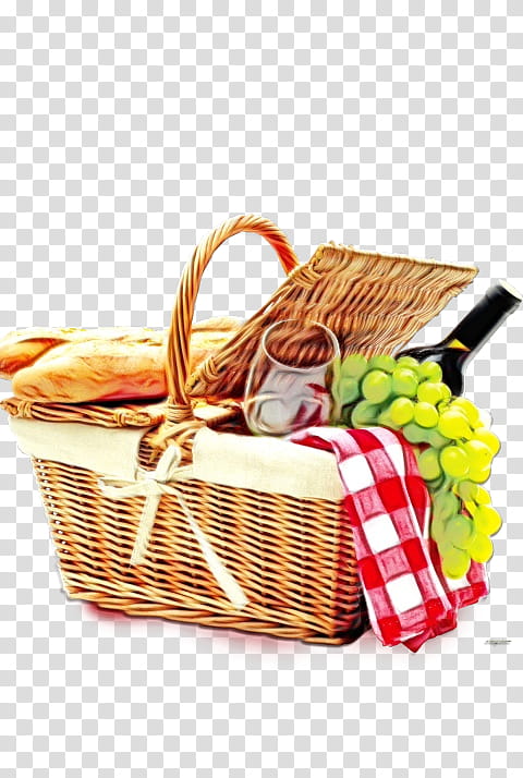 Gift, Food Gift Baskets, Hamper, Picnic Baskets, Wicker, Present, Home Accessories, Storage Basket transparent background PNG clipart